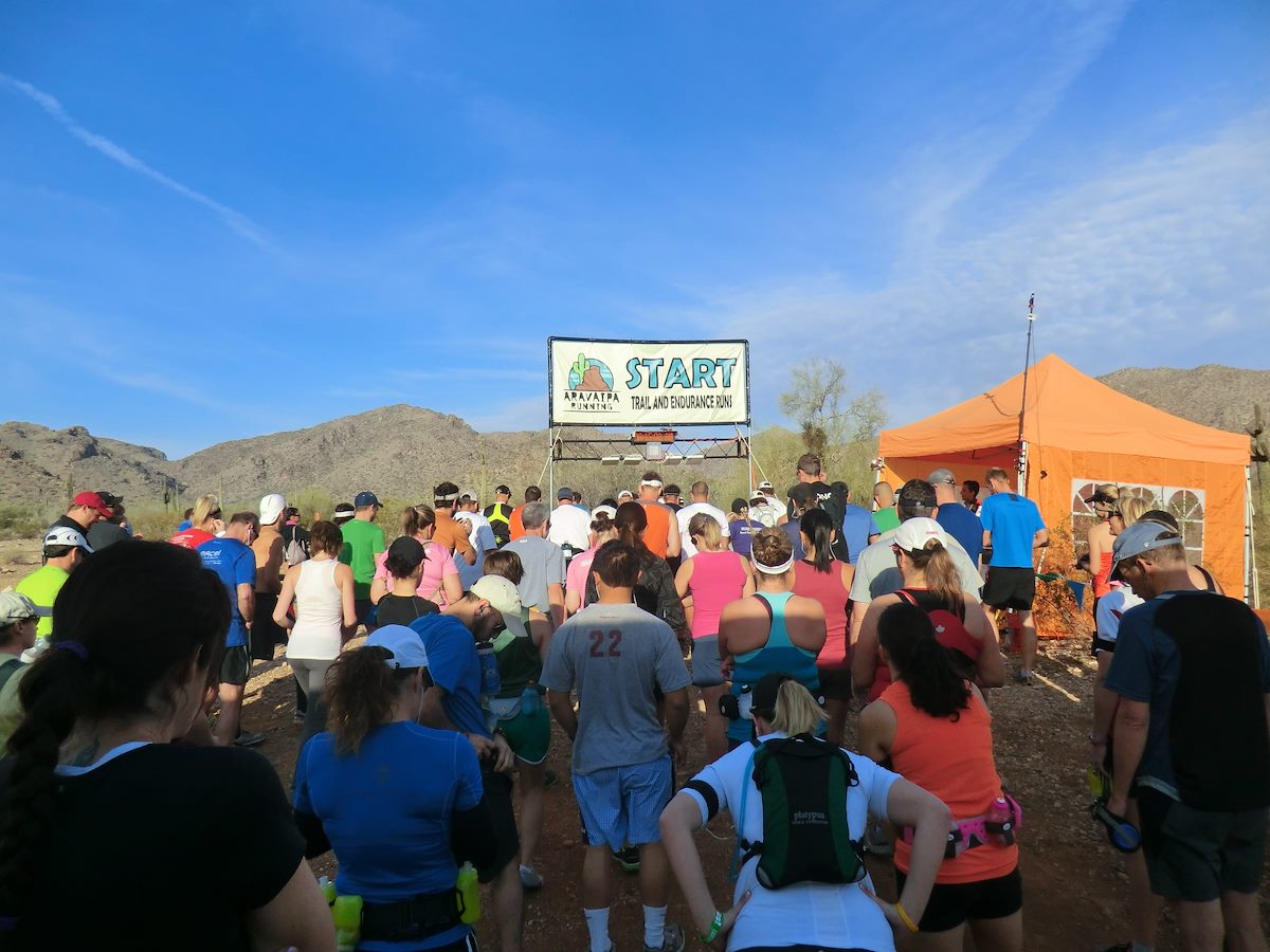 2012 March Mesquite Canyon Half Marathon Start