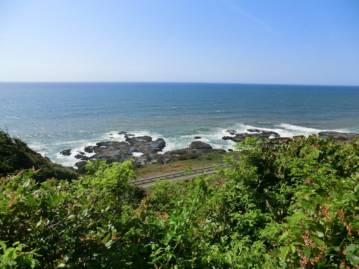 2012 May Coast near the Cape Perpetua Vistor's Center