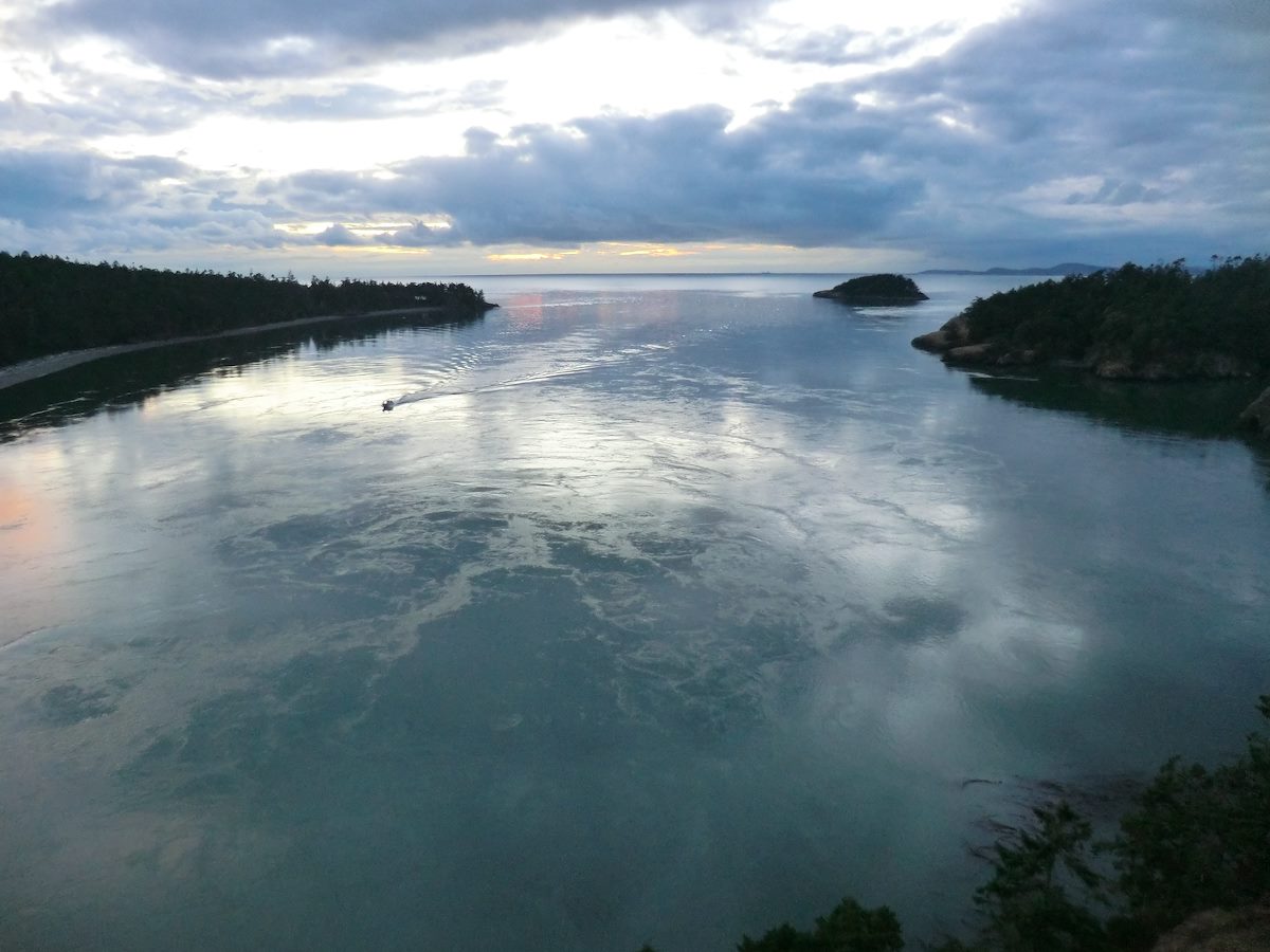 2012 October From the Bridge over Deception Pass