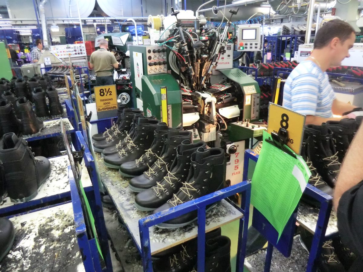 2012 October Lowa Boots Germany Factory Visit