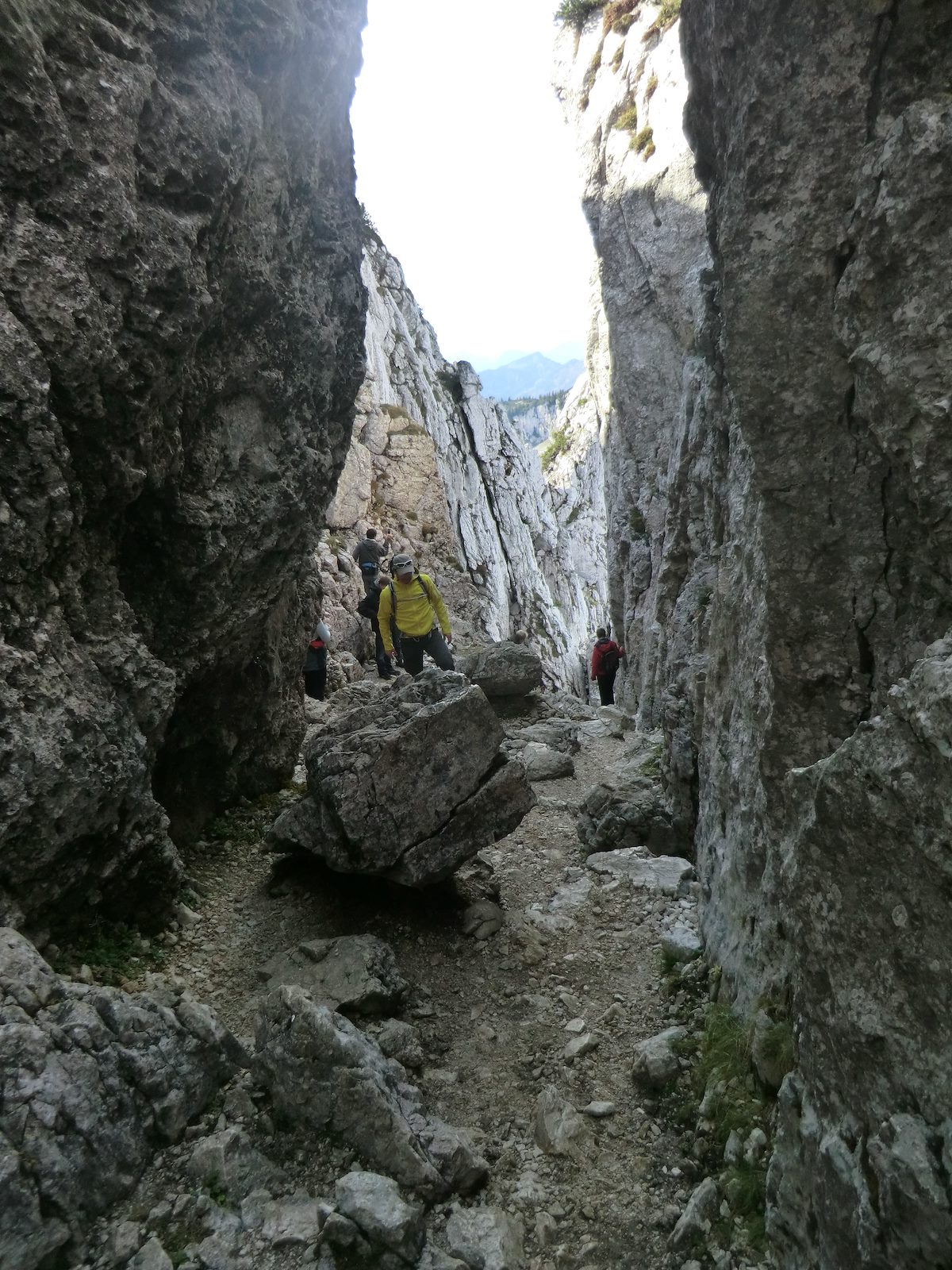 2012 October Path to the top of the Kampenwand