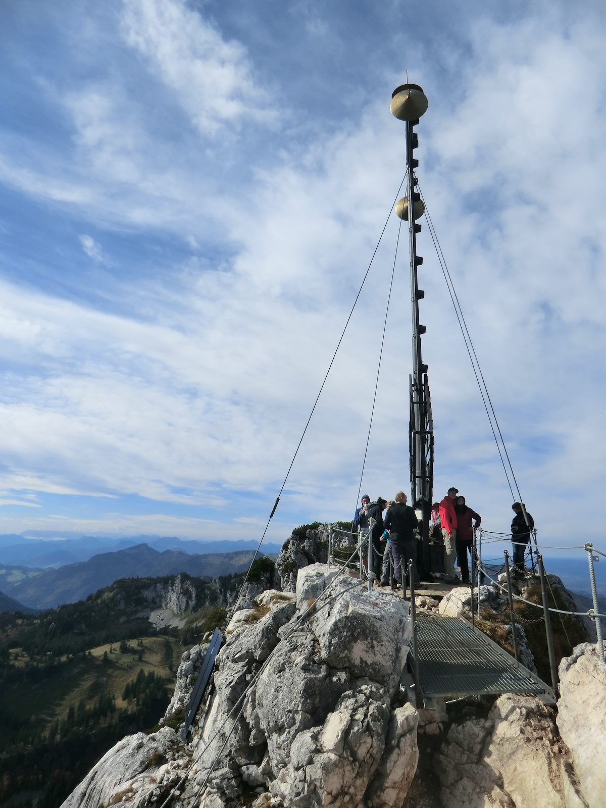 2012 October The summit of the Kampenwand