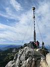 2012 October The summit of the Kampenwand