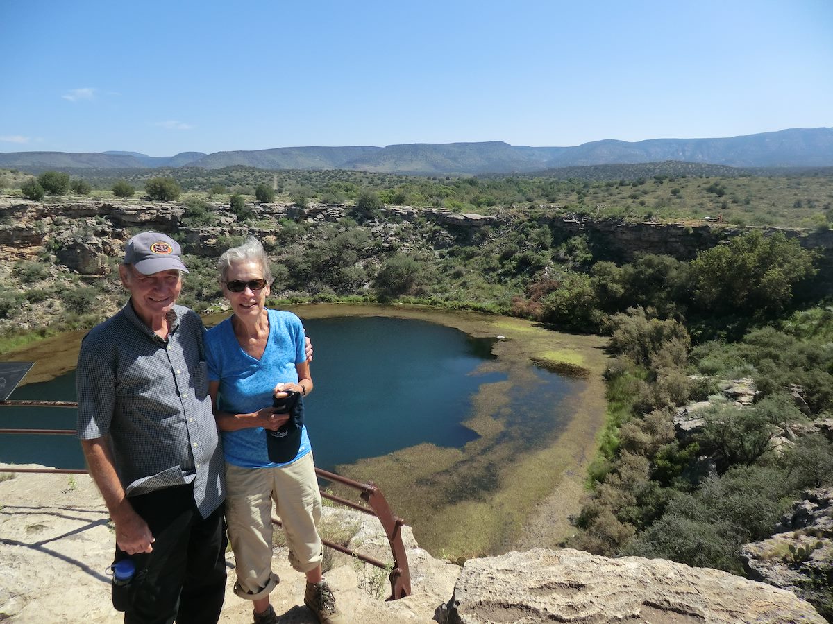 2012 September Looking Down on the Montezuma Well