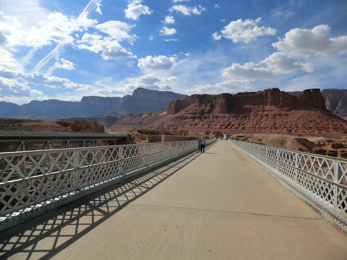 2012 September Mom and Dad on Navajo Bridge