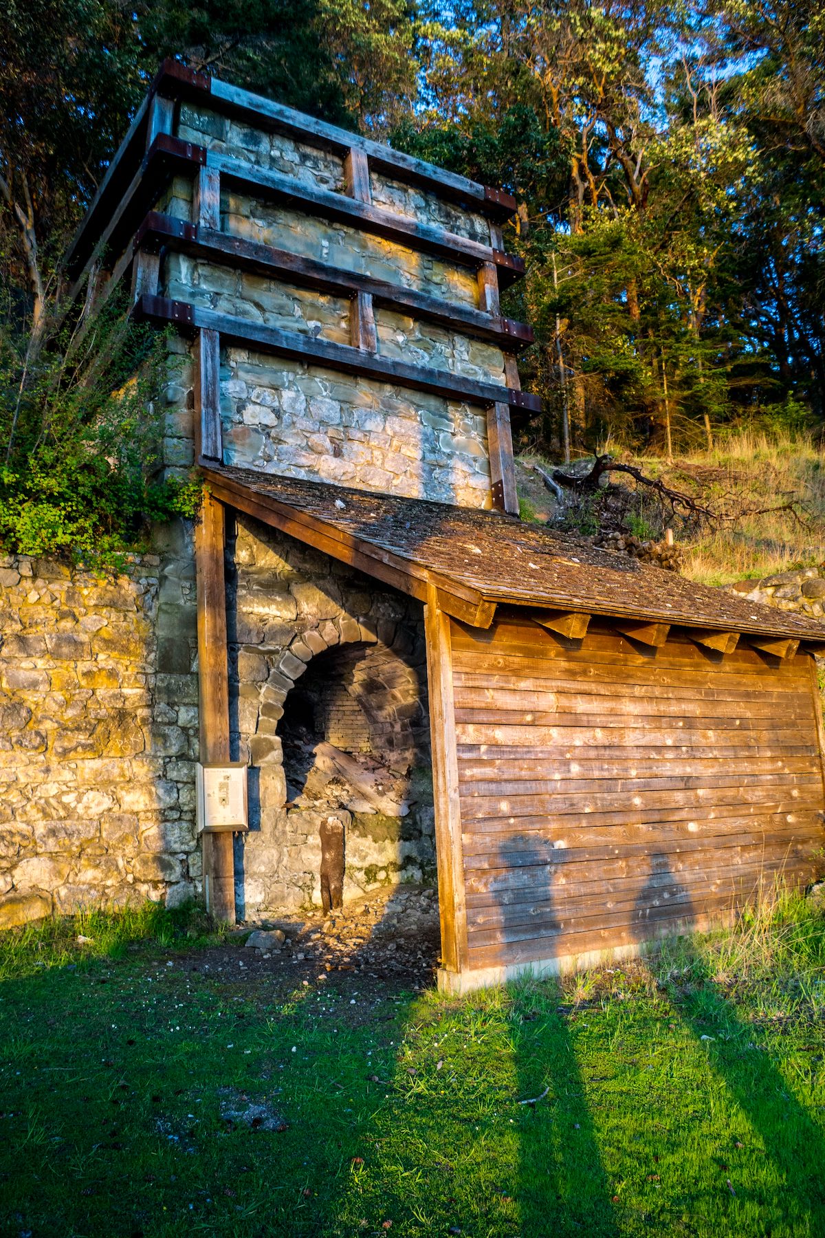 2013 April Lime Kiln and Shadows