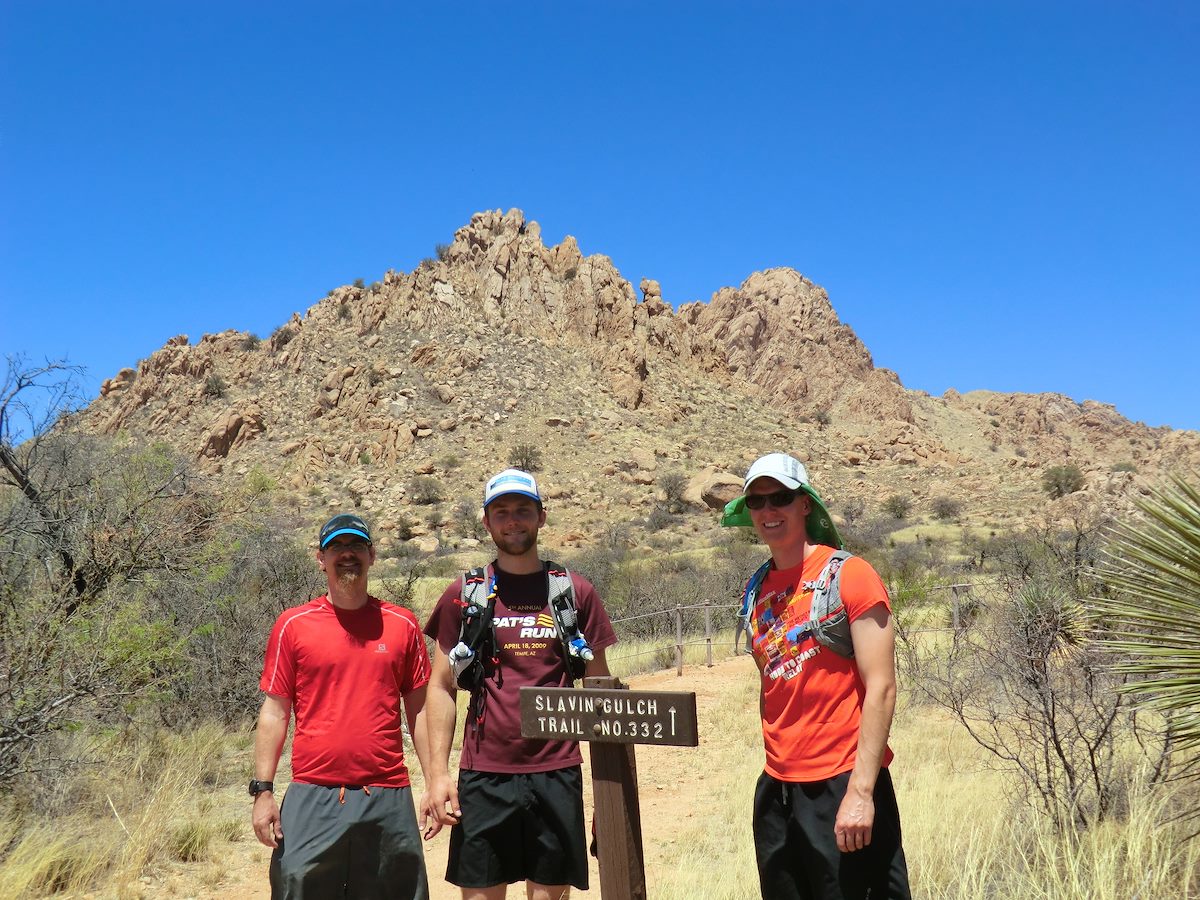 2013 April Stopping point for the day at the Slavin Gulch Trailhead