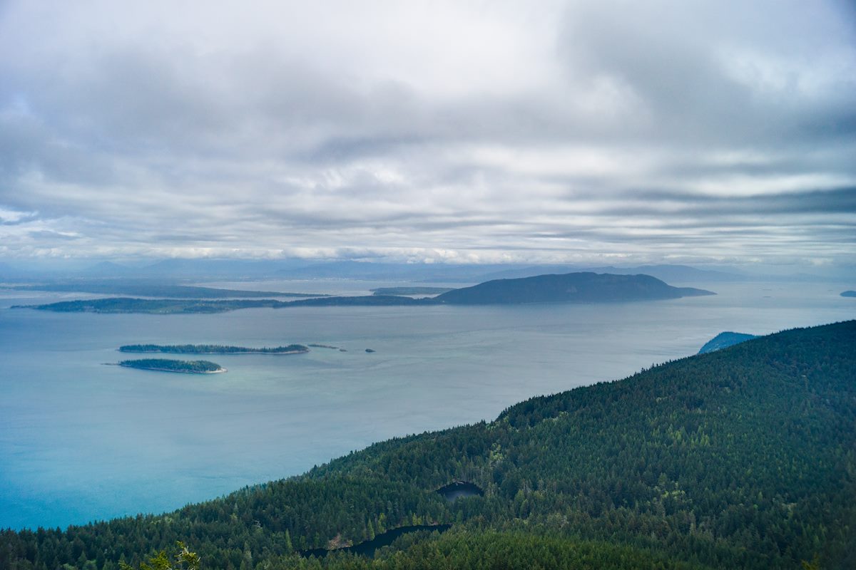 2013 April View from Mount Constitution