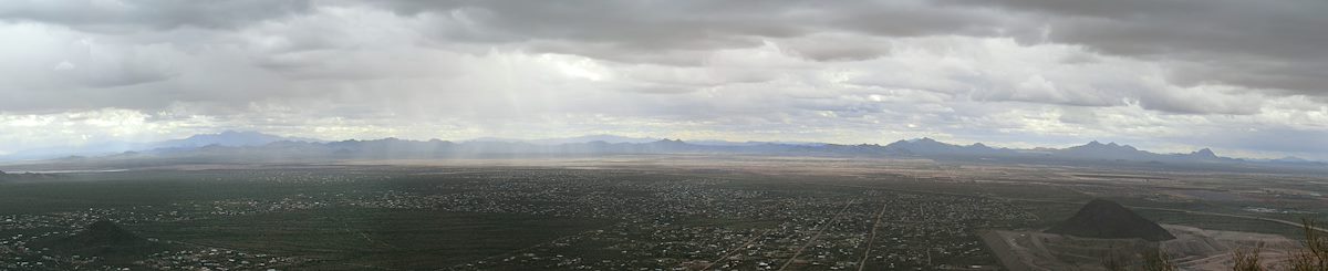 2013 March Looking West from Panther Peak