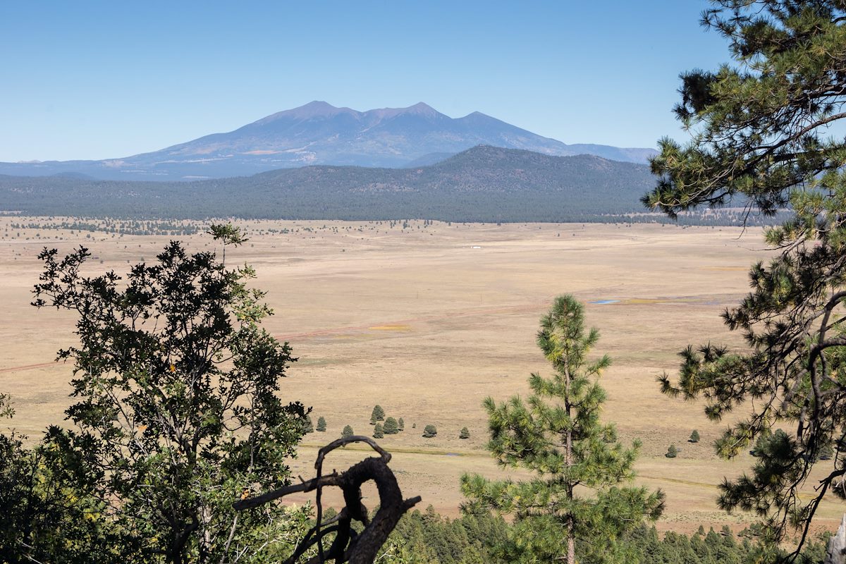 2013 October Humphreys Peak from Ka Hill