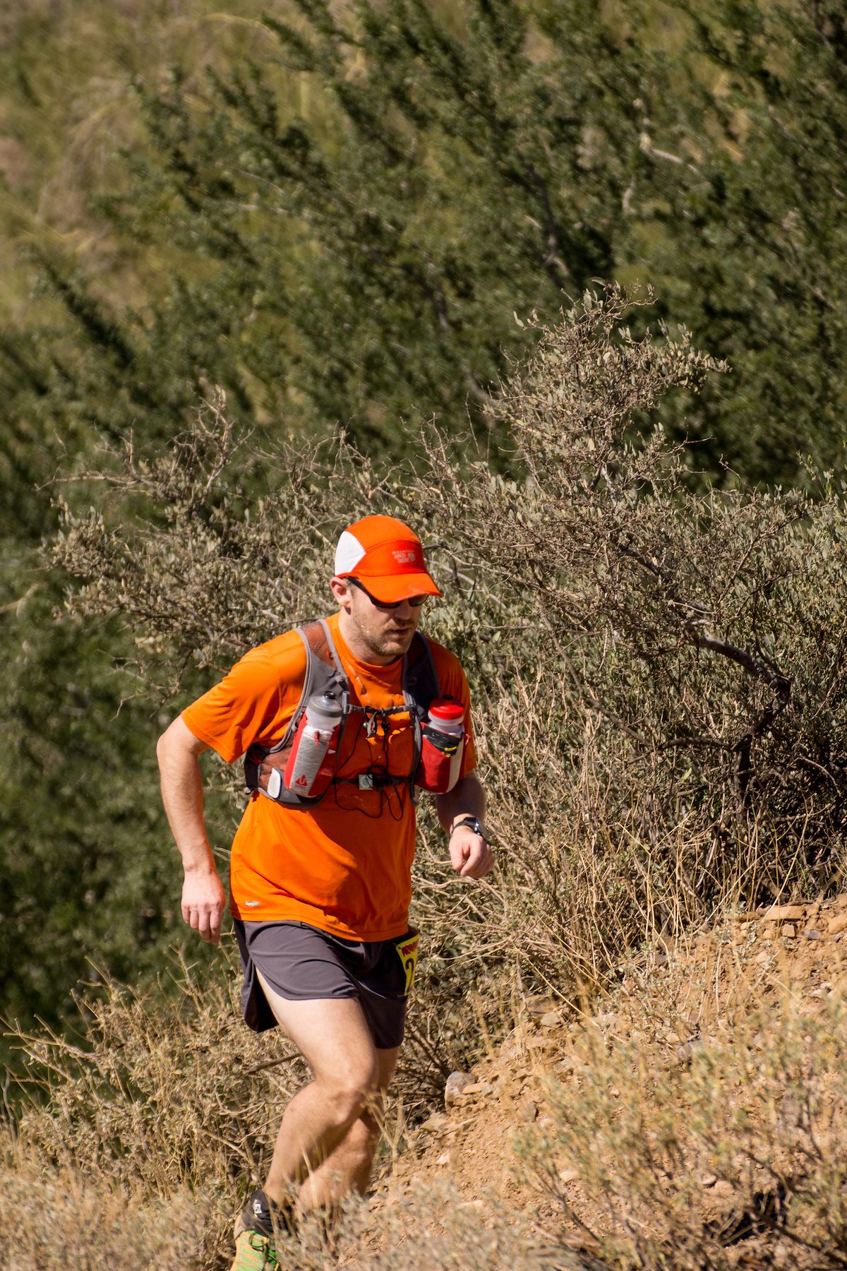 2013 October Richard about to finish the Cave Creek Thriller 31k