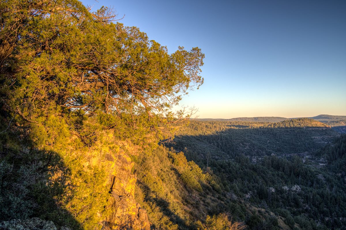 2013 October Sunset above Sycamore Canyon