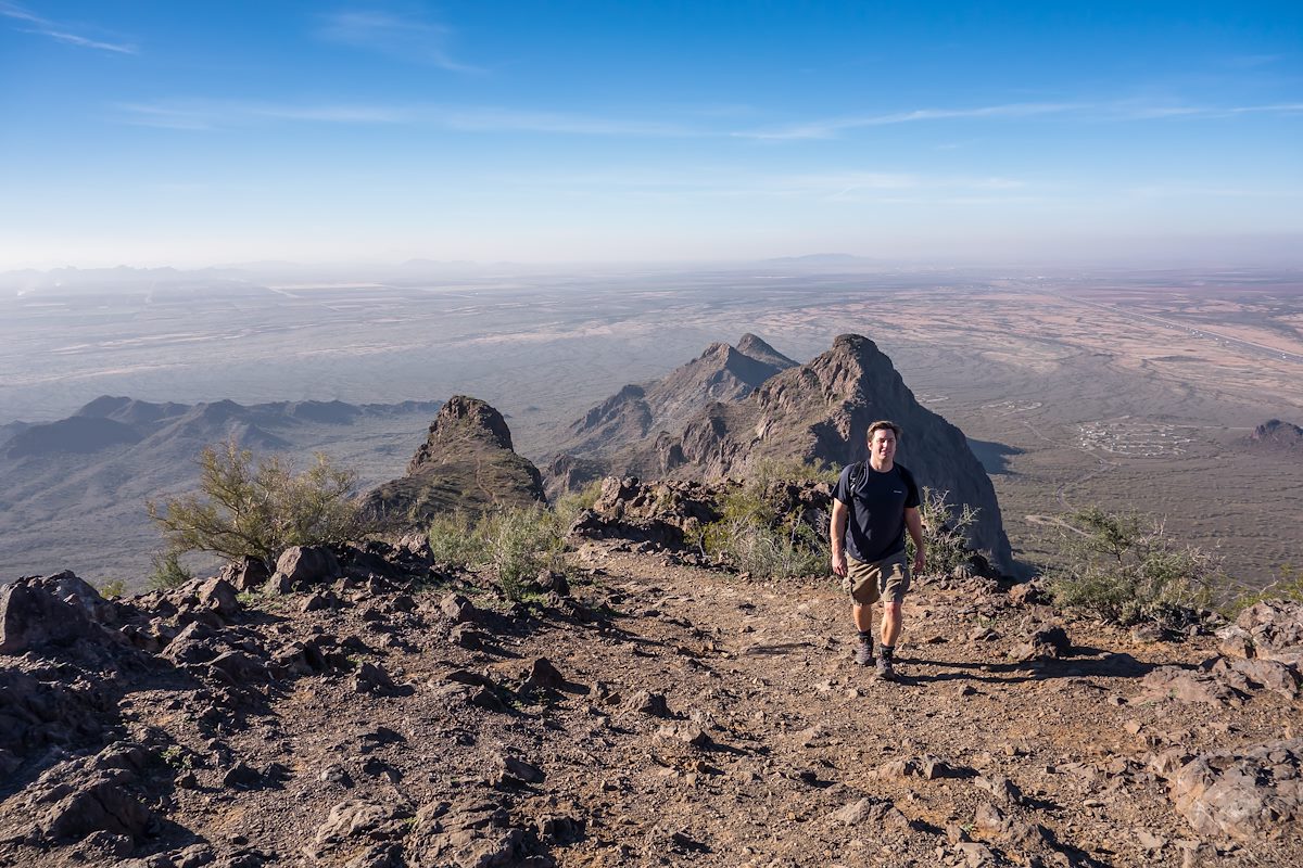 2014 January From the Summit of Picacho Peak