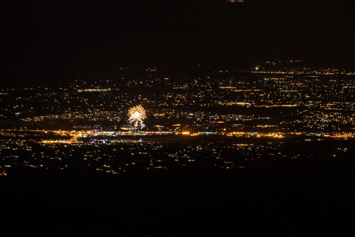 2014 July Fireworks from Wasson Peak