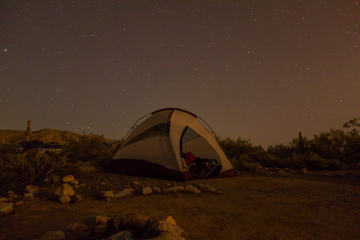 2014 March Camping in Mesquite Canyon with Dave and Ryan