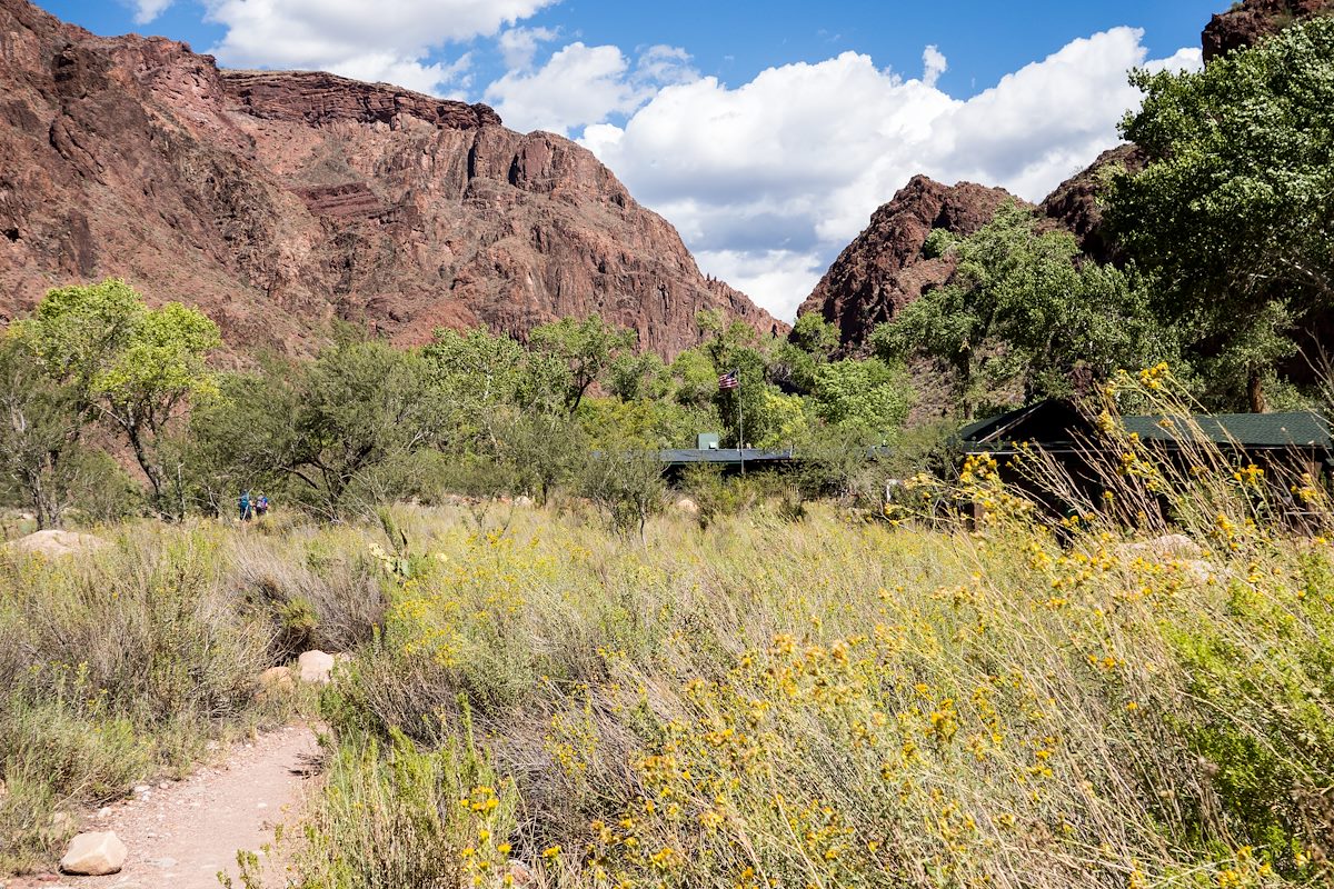 2014 October Looking back at Phantom Ranch