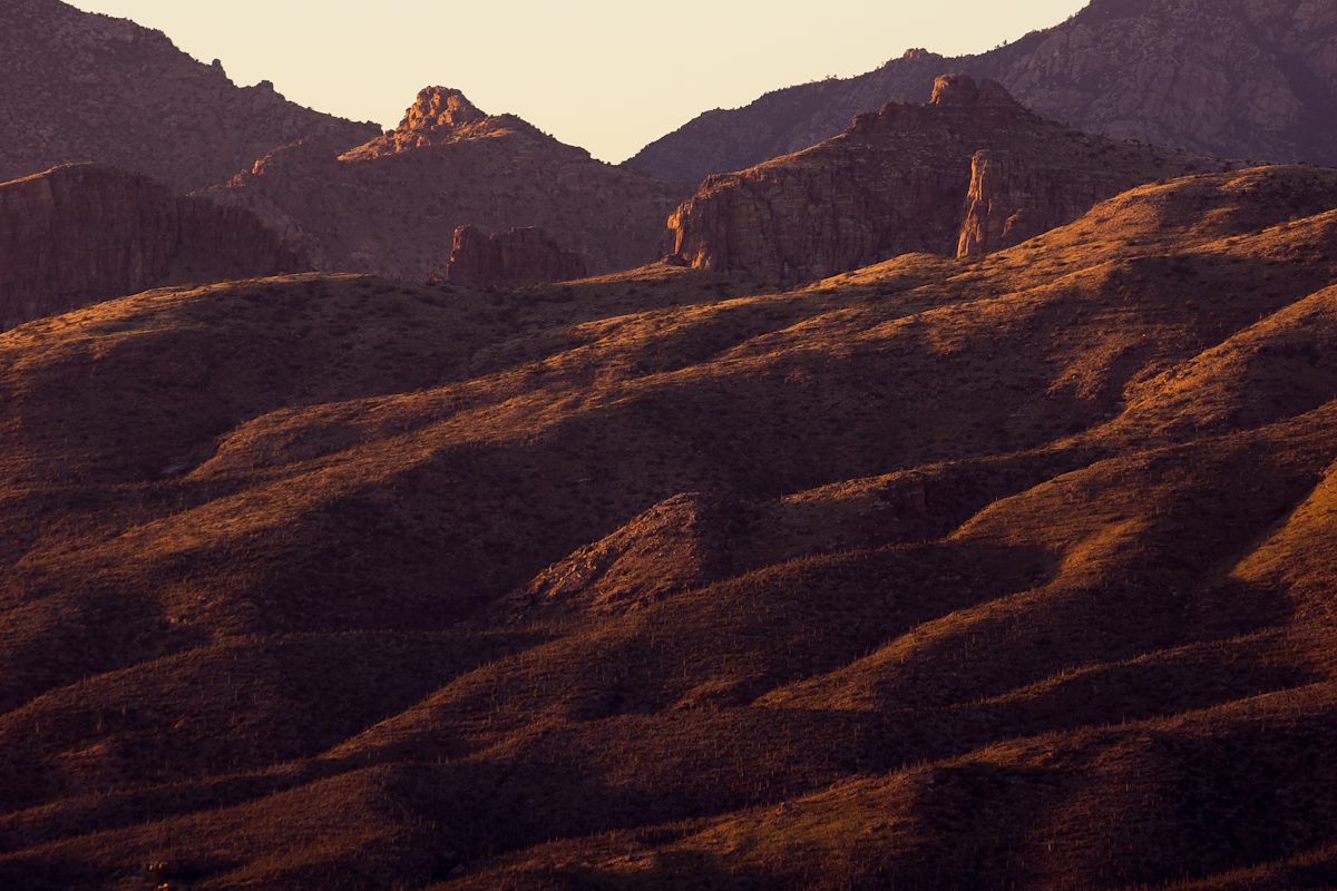 2015 December Santa Catalina Mountains from the Garwood Dam Trail 1