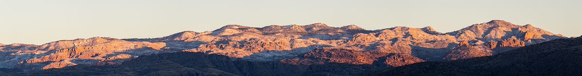 2015 December Snow on the Santa Catalina Mountains