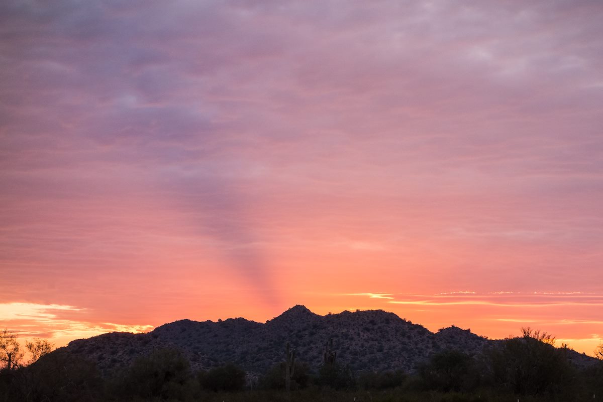 2015 January Sunrise at the San Tan Scramble