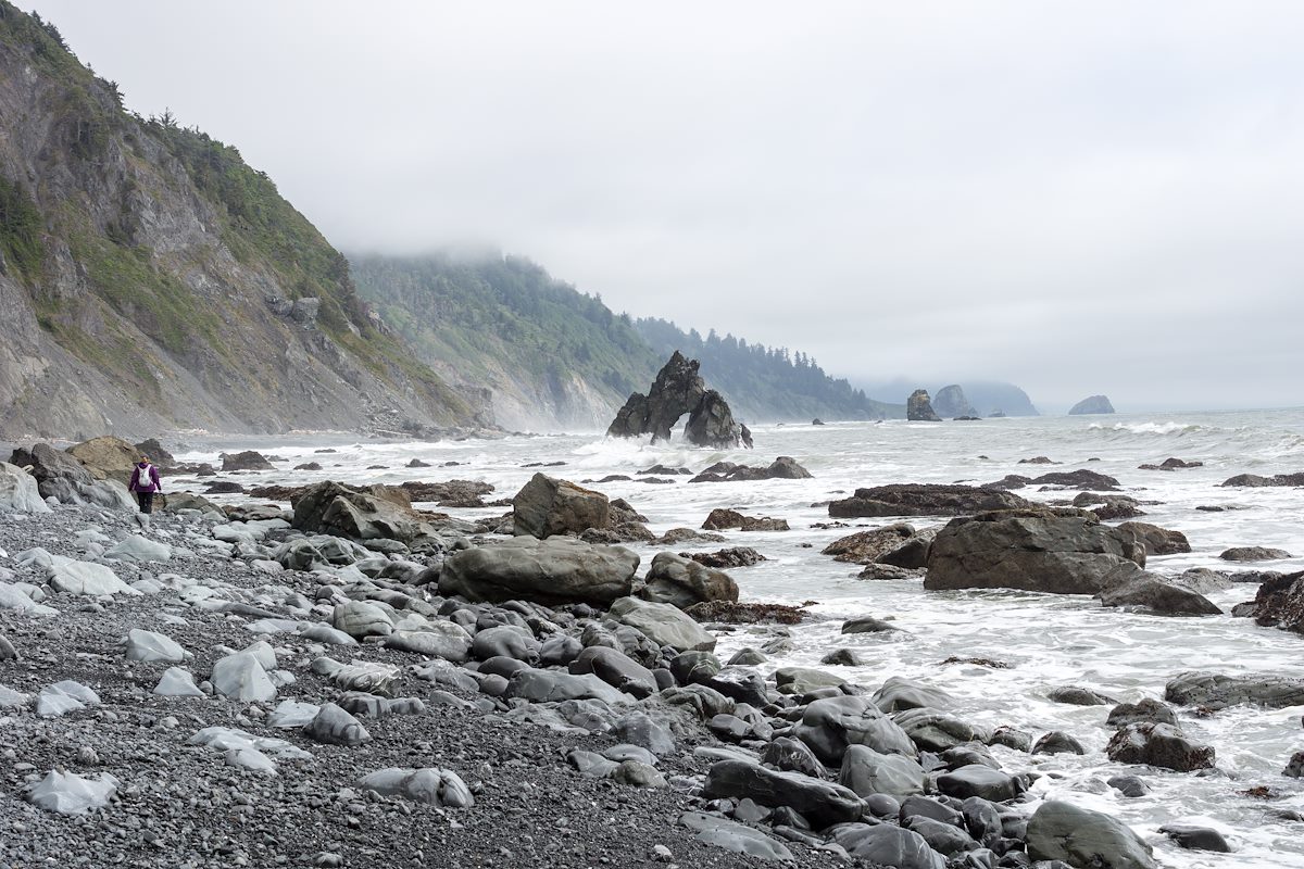 2015 May Hiking Back to Damnation Creek