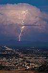 2016 August Lightning from Tumamoc Hill 01