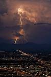 2016 August Lightning from Tumamoc Hill 02