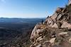 2016 February Alison on the Granite Mountain Trail