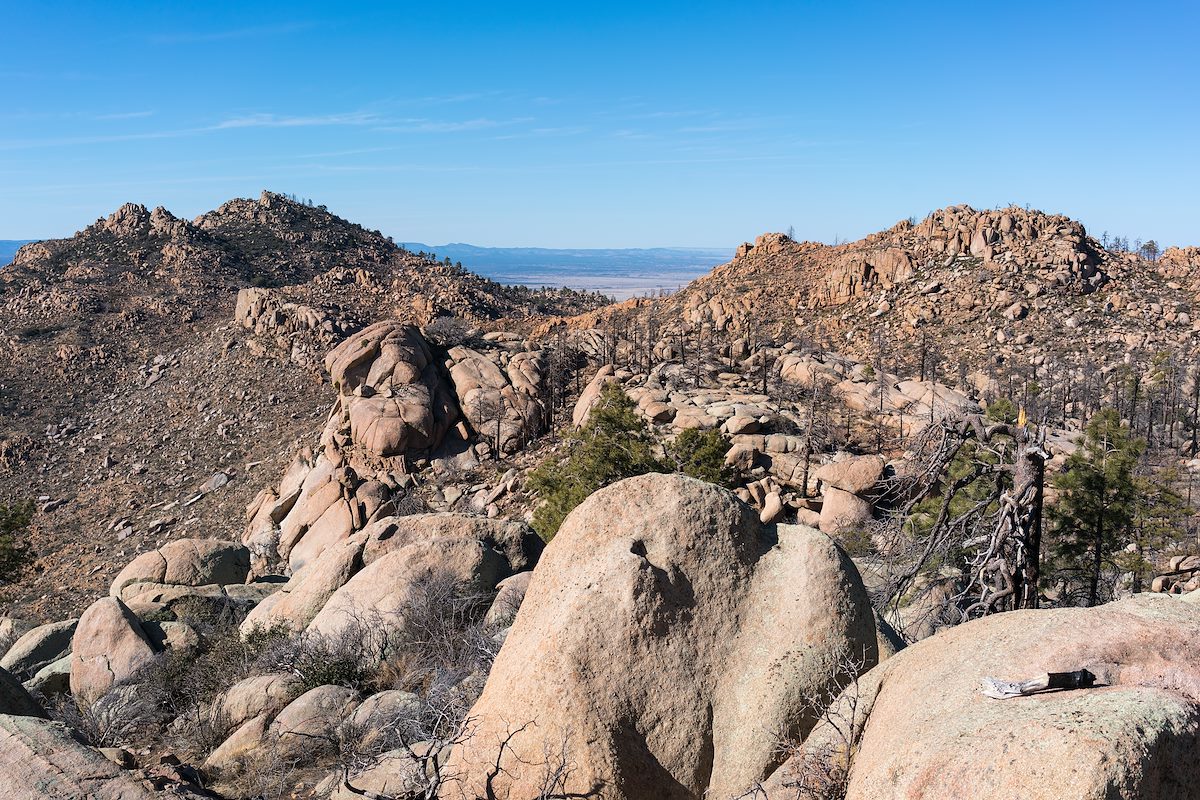 2016 February High on the Granite Mountain Trail