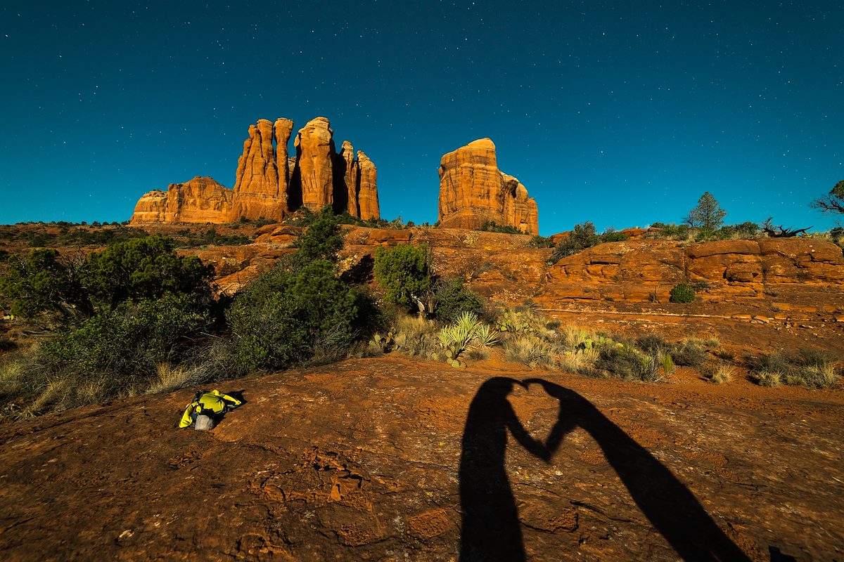 2016 February Last Shot of the Night on Cathedral Rock