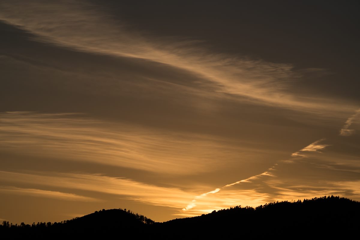 2016 February Thumb Butte After Sunset 01