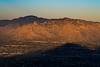 2016 January Wasson Peak Shadow stretching towards the Santa Catalina Mountains