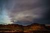 2016 October Cliffs Clouds and Stars over Highway 24 in Utah