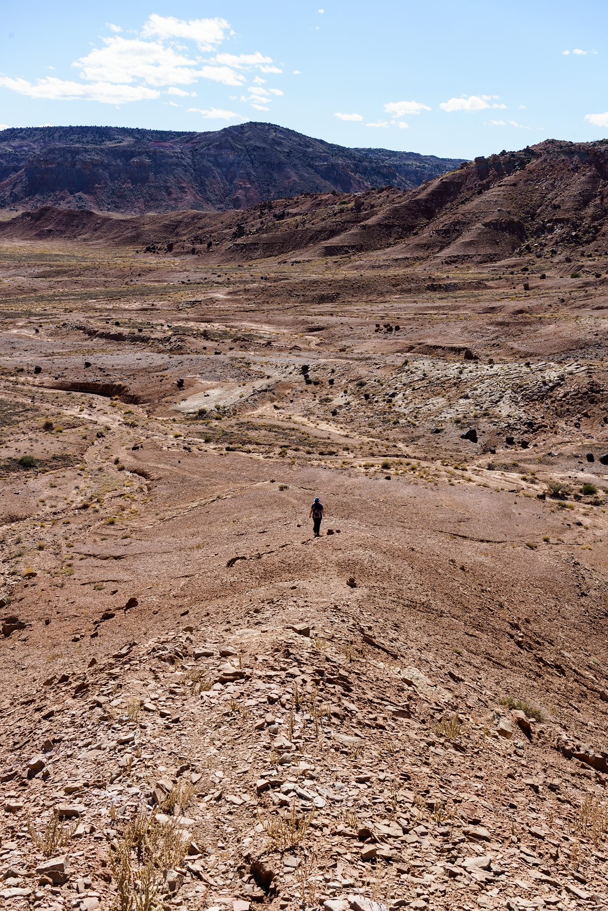 2016 October Lower Cathedral Valley Overlooks Route