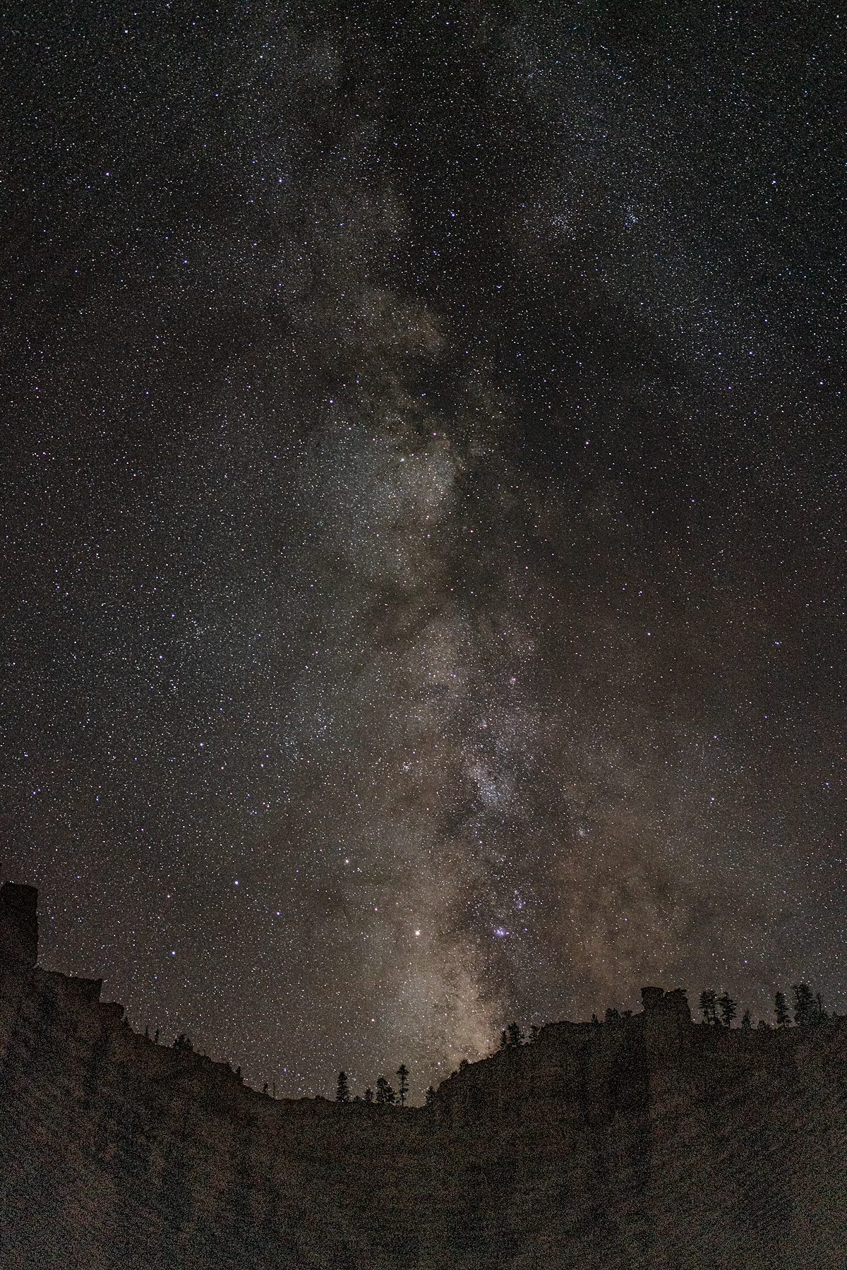 2016 October Milky Way from the Peek A Boo Loop in Bryce