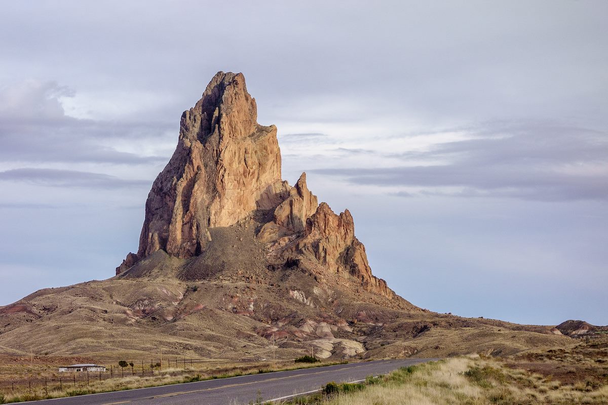 2016 October Rock Tower in the Navajo Nation