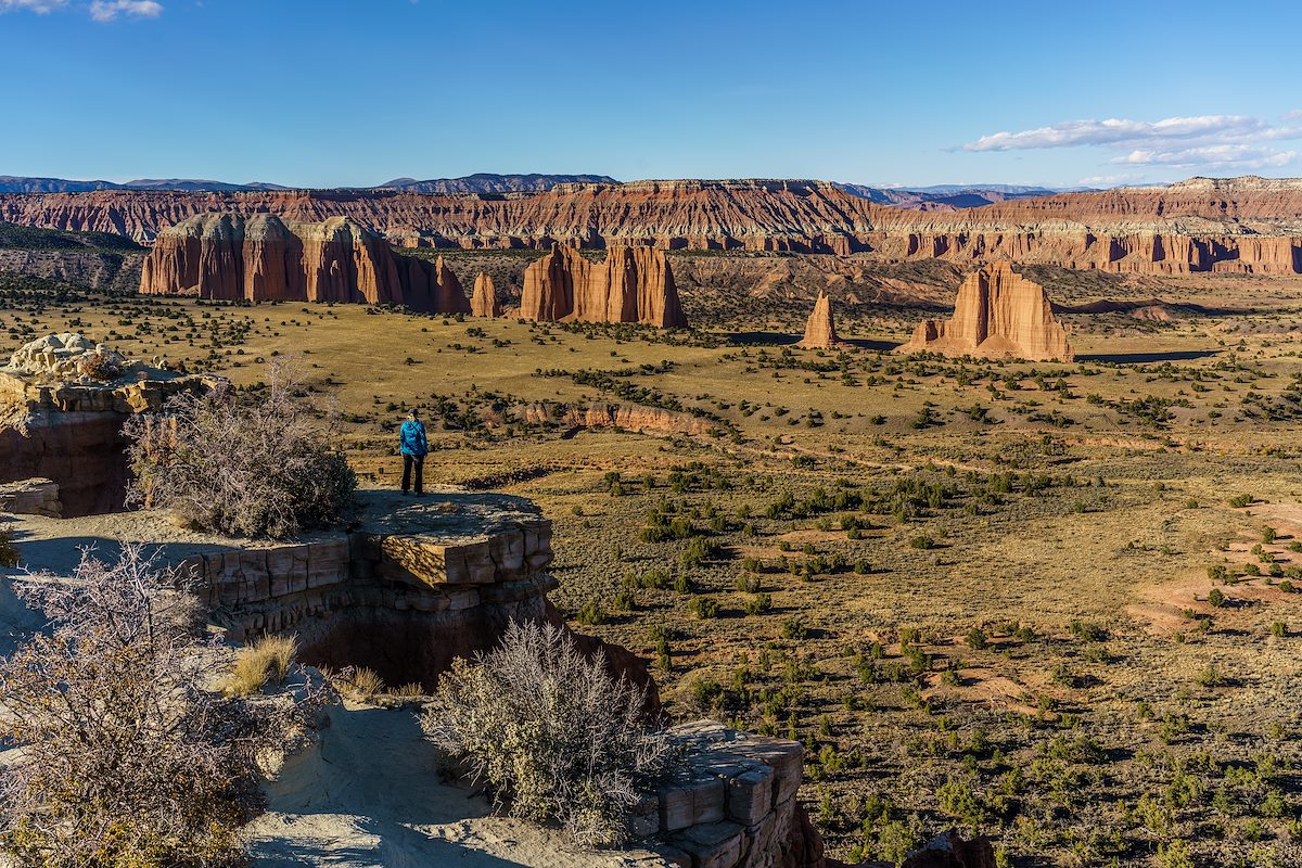 2016 October Upper Cathedral Valley Overlook