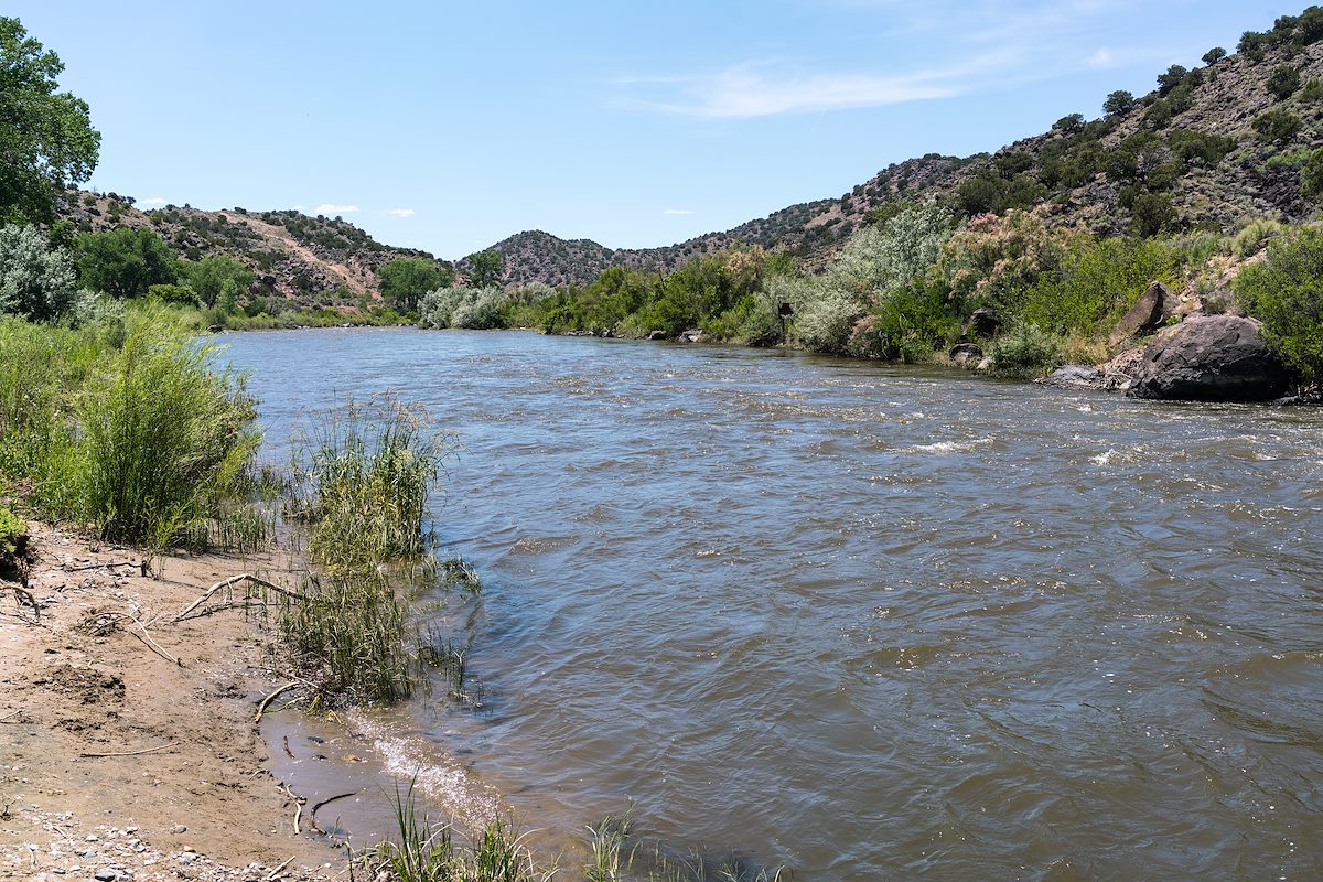 2017 June A Quick Touch of the Rio Grande at the County Line