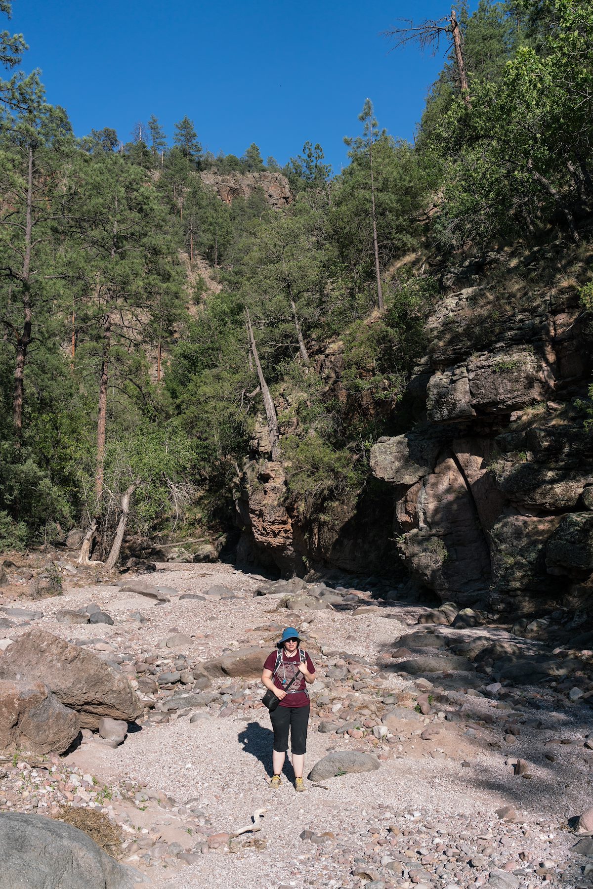 2017 June Alison in Pueblo Creek