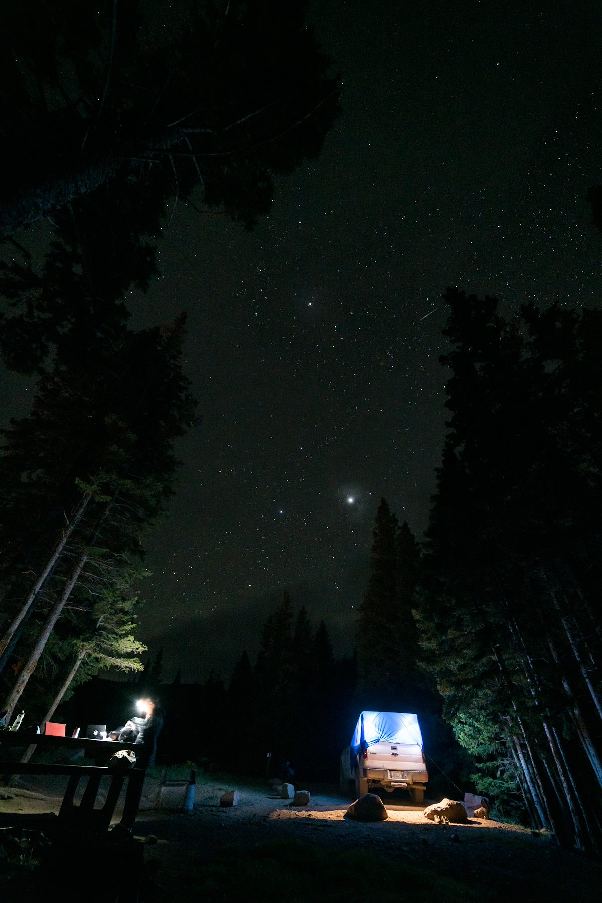 2017 June Camped at the Blue Lake Campground in San Isabel National Forest