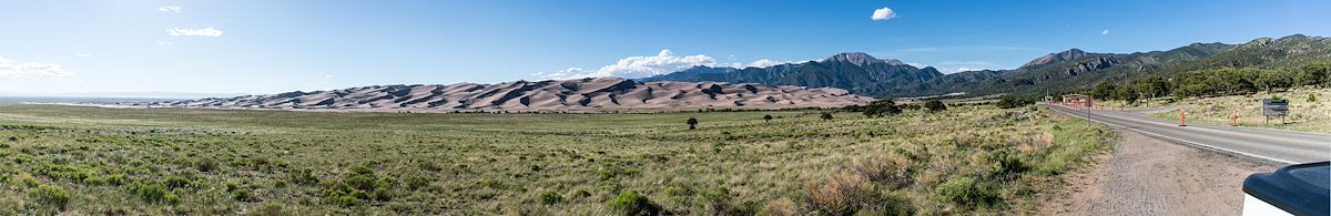 2017 June Near the Entrance to the Great Sand Dunes National Park