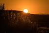 2017 June Solstice Sunset from just outside the West Wall of Pueblo Bonito