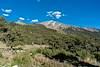 2017 June Twin Peaks from the Zapata Falls Campground