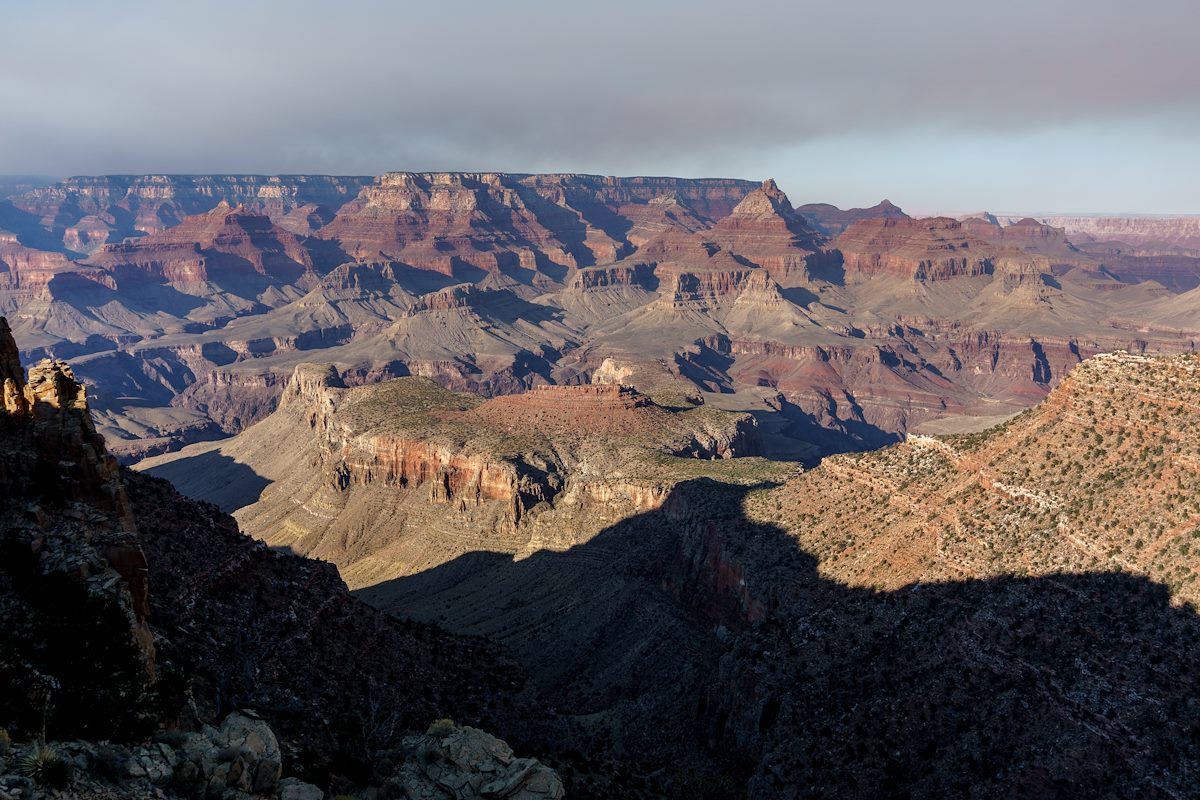 2017 October Horseshoe Mesa from the Grandview Trail