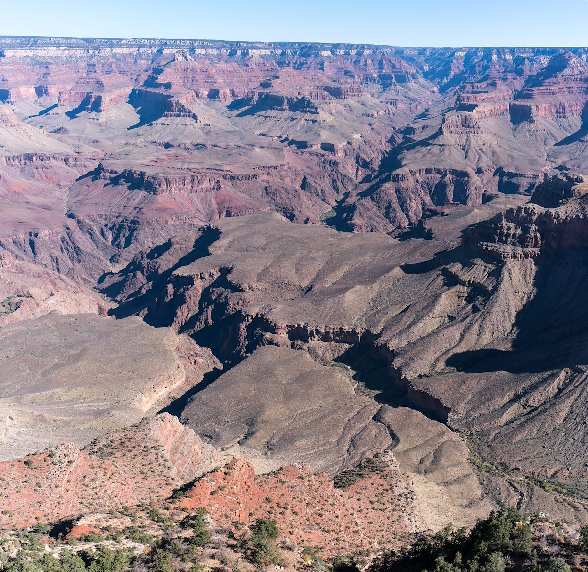 2017 October Looking down on the Tonto from the Rim Trail