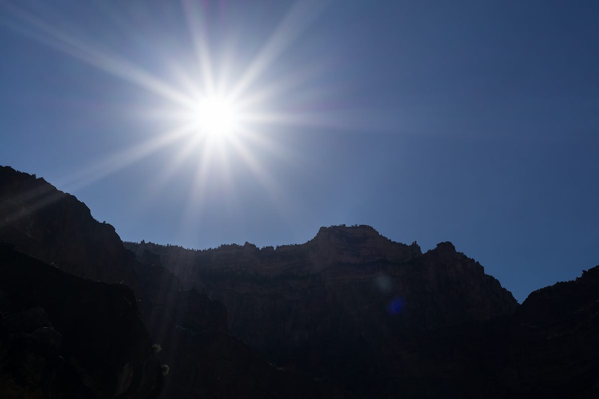 2017 October Sun on the Tonto Trail