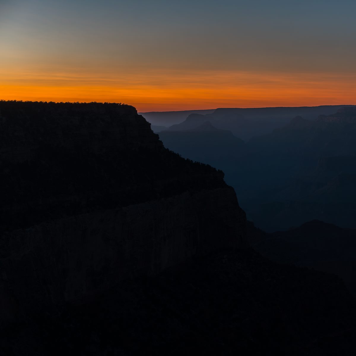 2017 October Sunset from Shoshone Point 02