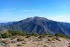 2018 April Starting down from Wildrose Peak with Telescope Peak in the background