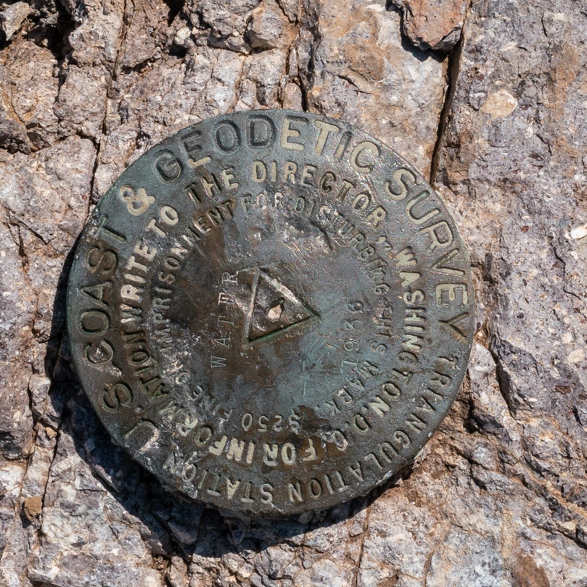 2018 August El Cerrito de Represso Survey Marker 01