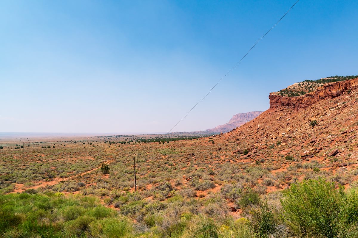 2018 August Pipe Spring National Monument Telegraph Line