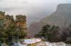 2018 December A Snowy view down to the Colorado River